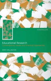 Cover of: Educational Research by Jerry Wellington