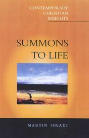 Cover of: Summons to Life (Contemporary Christian Insights) by Martin Israel