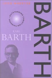 Cover of: Barth (Outstanding Christian Thinkers)