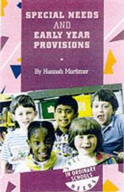 Special Needs and Early Years Provision by Hannah Mortimer