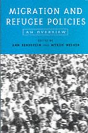 Cover of: Migration and Refugee Policies: An Overview