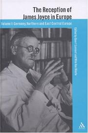 Cover of: The reception of James Joyce in Europe