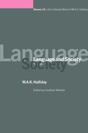 Cover of: Language and society