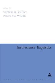 Cover of: Hard-science linguistics by edited by Victor H. Yngve and Zdzisław Wąsik.