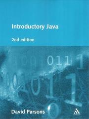 Cover of: Introductory Java