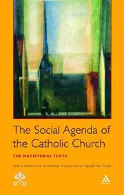 Cover of: Social Agenda of the Catholic Church