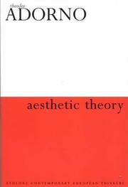 Cover of: Philosophy of Modern Music (Athlone Contemporary European Thinkers)