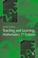 Cover of: Teaching And Learning Mathematics