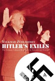 Hitler's exiles by Volkmar von Zühlsdorff