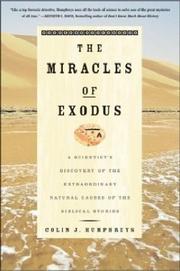 Cover of: miracles of Exodus | C. J. Humphreys