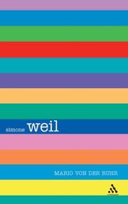 Cover of: Simone Weil by Mario von der Ruhr