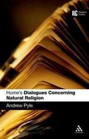 Cover of: Hume's Dialogues Concerning Natural Religion by Andrew Pyle