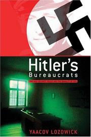 Hitler’s Bureaucrats by Yaacov Lozowick