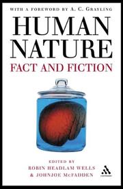Cover of: Human nature by edited by Robin Headlam-Wells, Johnjoe McFadden.