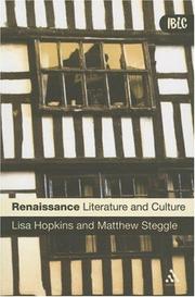 Cover of: Renaissance Literature And Culture (Introductions to British Literature and Culture)