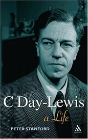 Cover of: C Day-Lewis by Peter Stanford