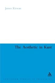Cover of: The Aesthetic in Kant: A Critique (Continuum Studies in Philosophy)