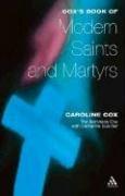 Cover of: Cox's Book of Modern Saints And Martyrs by Catherine Butcher