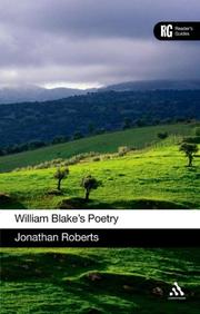 Cover of: William Blake's Poetry by Jonathan Roberts