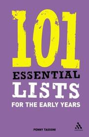 Cover of: 101 Essential Lists for the Early Years (101 Essential Lists)