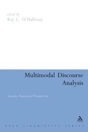 Cover of: Multimodal Discourse Analysis by Kay L. O'Halloran