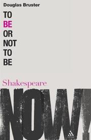 Cover of: To Be or Not to Be (Shakespeare Now!)