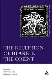 Cover of: The Reception of Blake in the Orient (Continuum Reception Studies)