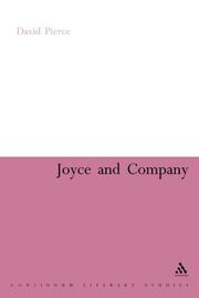 Cover of: Joyce And Company (Continuum Literary Studies)