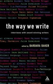 Cover of: Way We Write by Barbara Baker