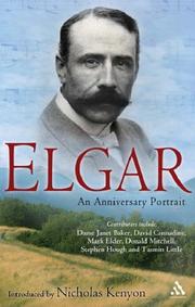 Cover of: Elgar: An Anniversary Portrait