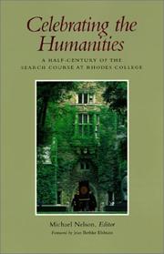 Cover of: Celebrating the Humanities: A Half-Century of the Search Course at Rhodes College