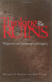 Cover of: Thinking in the ruins by Michael P. Hodges