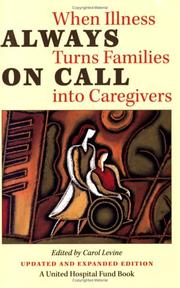 Cover of: Always On Call by Carol Levine