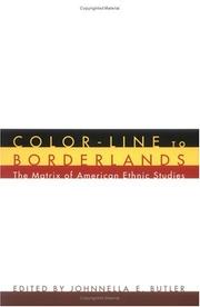 Cover of: Color-line to borderlands: the matrix of American ethnic studies