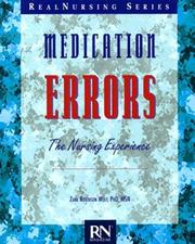 Medication errors by Zane Robinson Wolf