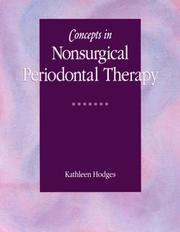 Cover of: Concepts in Nonsurgical Periodontal Therapy (Rp-Dental Assisting Procedures) by Kathleen Hodges