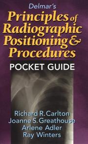 Cover of: Delmar's principles of radiographic positioning and procedures pocket guide