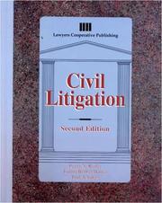 Cover of: Civil litigation