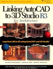 Cover of: Linking AutoCAD to 3D studio R3 for architecture