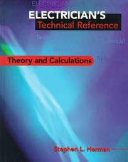 Cover of: Electrician's technical reference.