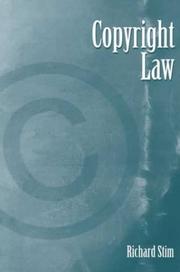 Cover of: Copyright law