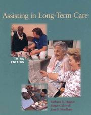 Cover of Assisting in long-term care