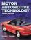 Cover of: Motor automotive technology