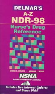 Cover of: Delmar's A - Z Nurse's Drug Reference '98 (Delmar's a-Z Ndr)