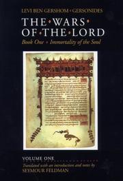 Cover of: The wars of the Lord by Levi ben Gershom