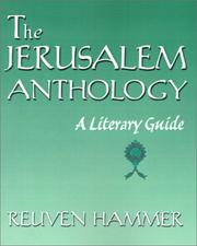 Cover of: The Jerusalem Anthology by Reuven Hammer, Teddy Kollek