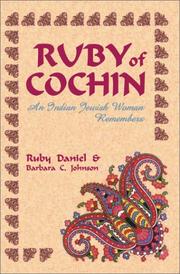 Cover of: Ruby of Cochin: An Indian Jewish Woman Remembers