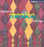 Cover of: Textiles from Mexico (Fabric Folios)