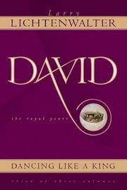 Cover of: David--Dancing Like a King by Larry Lichtenwalter, Larry L. Lichtenwalter