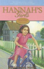 Cover of: Ruthie: Born 1931 (Hannah's Girls)